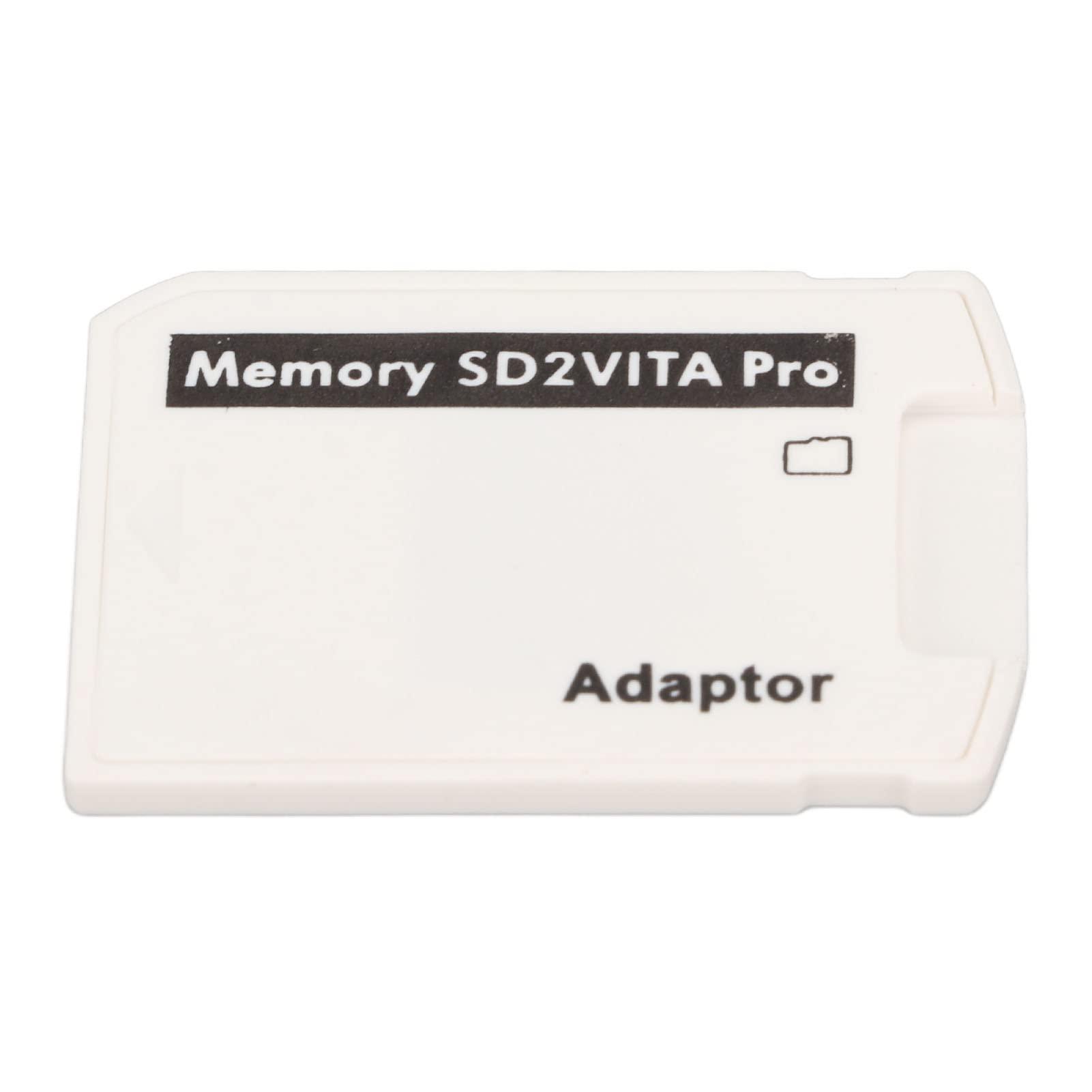 GOWENIC SD2VITA Memory Card Adapter for PS Vita 256GB Storage, Faster Loading, Compatible with PS Vita 1000 2000, HENkaku 3.60, Easy to Use