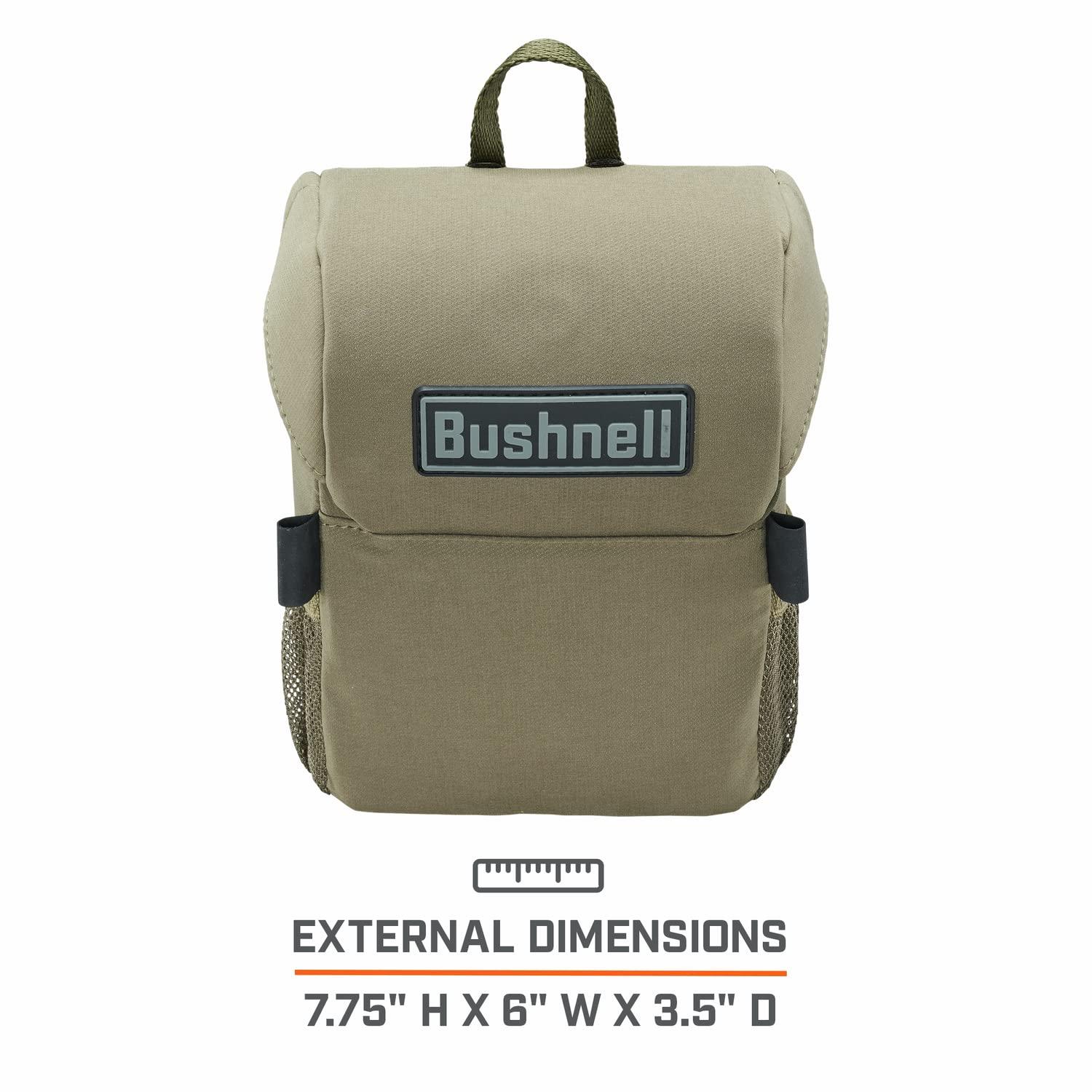 Bushnell Bushnell Prime 10x42 Binocular and Vault Bino Caddy Combination Pack, Waterproof Hunting Binocular with Rugged Binocular Pouch for Hunting, Bird Watching and Hiking