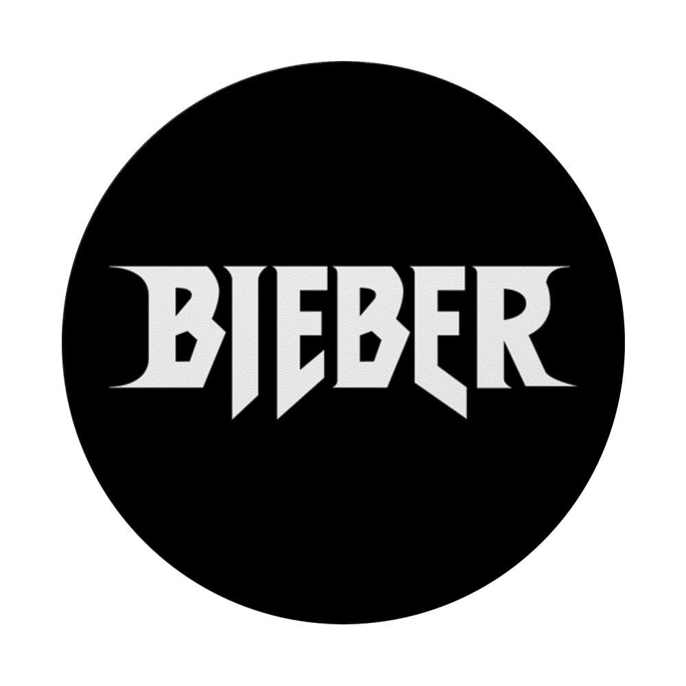 Justin Bieber Justin Bieber Black Stand for Smartphones and Tablets PopSockets Standard PopGrip