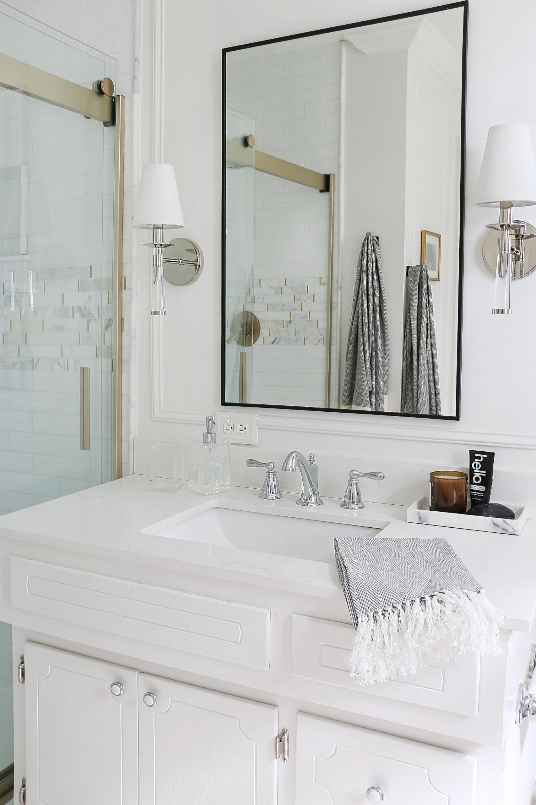 Crystorama Crystorama Baxter 1 Light Polished Nickel Sconce