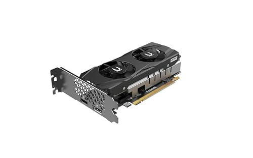 ZOTAC ZOTAC Gaming GeForce RTX 3050 6GB GDDR6 Low-Profile 96-bit 14 Gbps PCIE 4.0 Super Compact Gaming Graphics Card, ZT-A30510L-10L