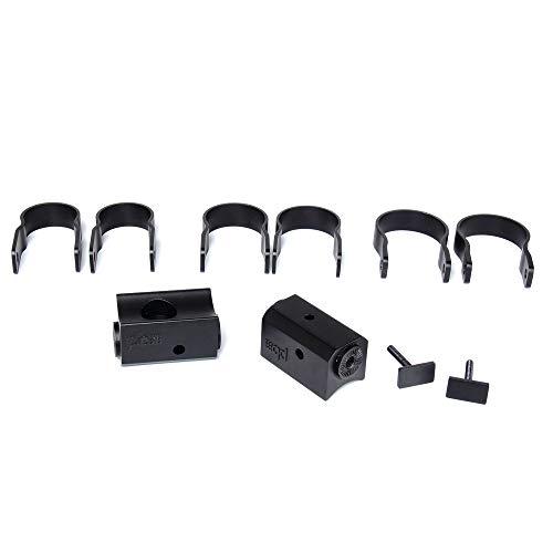 PowerBass PowerBass 1 XL-850 8 Speaker Bluetooth Powersports Soundbar and 1 Set of XL-SBTCLAMP Thin C Clamp