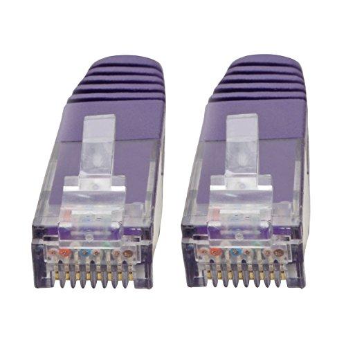 Tripp Lite Tripp Lite Cat6 Cat5e Gigabit Molded Patch Cable RJ45 M/M 550MHz Purple 50ft 50' (N200-050-PU)