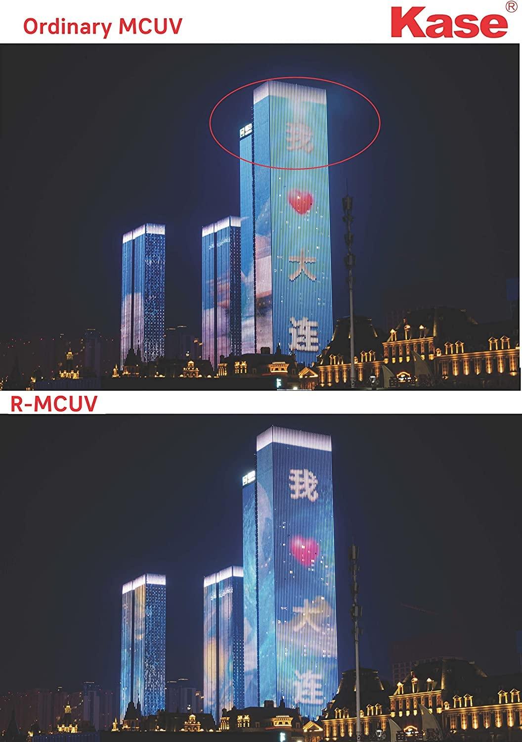 Kase KASE 72mm R-MCUV Screw-in Filter Anti-Ghosting Anti-Flare Low Reflection Optical Glass