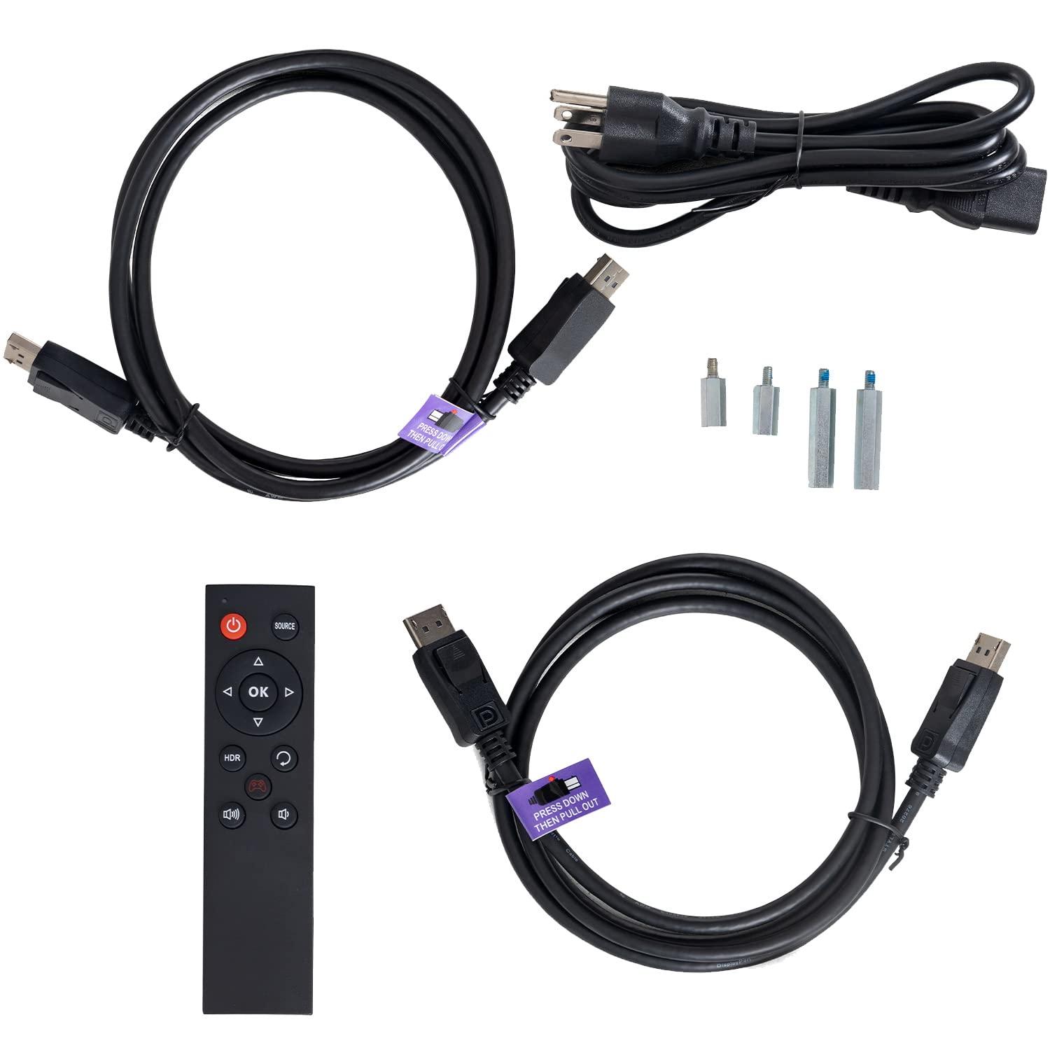 Deco Gear Deco Gear 49\" Curved Ultrawide 5K Gaming Monitor, 32:9, 120 Hz, 101% NTSC 100% sRGB, Adjustable, Home Office and Entertainment Workstation