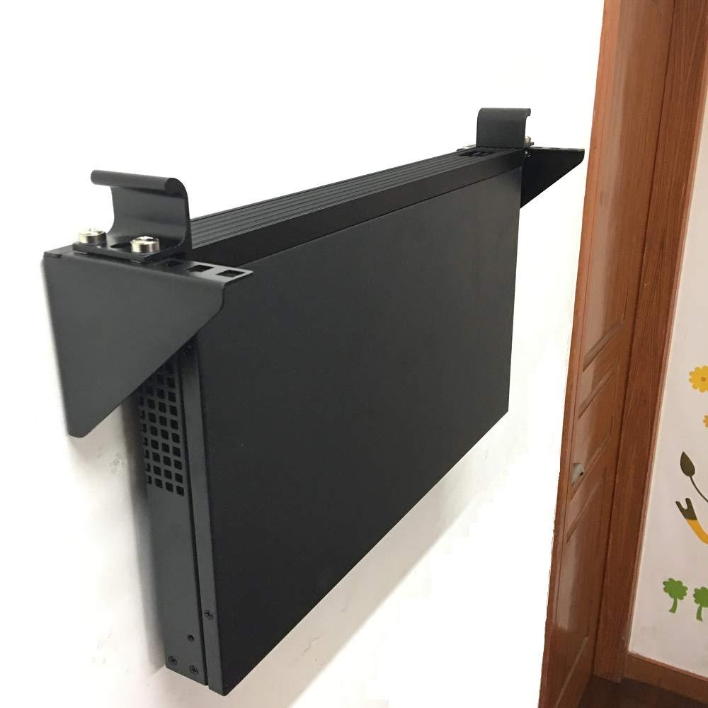 JINGCHENGMEI Jingchengmei 1U Lightweight Foldable 19 Inch Steel Vertical Rack and Wall Mountable Server Rack Mount (1U35P)