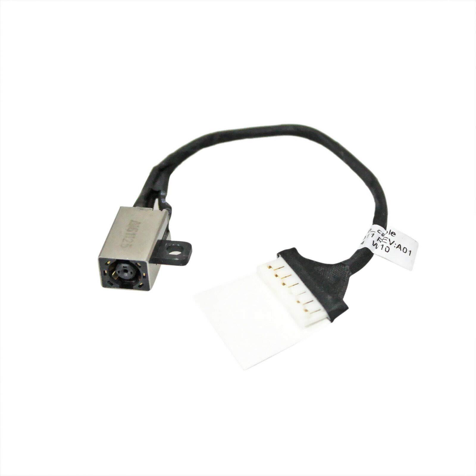GinTai GinTai DC in Power Jack with Cable Socket Plug Port Replacement for Dell Inspiron i3567-5840BLK i3567-5149BLK i3567-3380BLK i3567-3964BLK