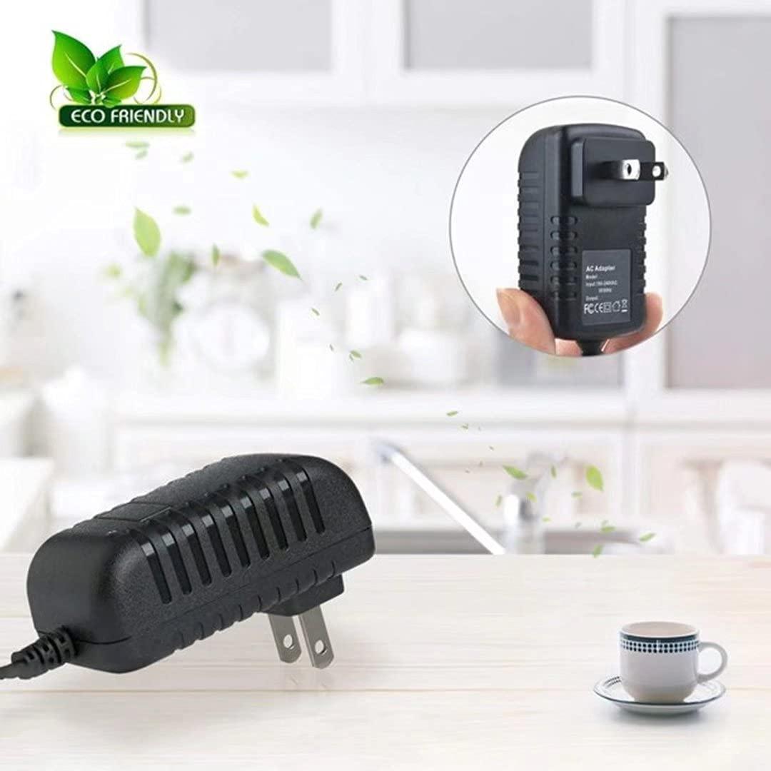 K-MAINS K-MAINS 5.5V AC/DC Adapter Replacement for PANASONIC KX-TGE212 KX-TGE212B KX-TGE230 KX-TGE230B KX-TGE233 KX-TGE233B KX-TGE234 KX-TGE234B Bluetooth DECT 6.0 Digital Cordless Answering Phone Telephone