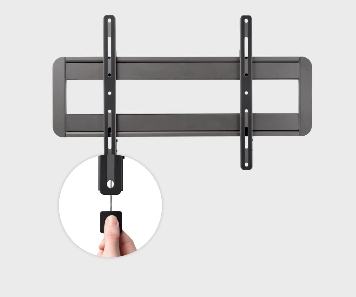 One For All One For All TV Fixed Heavy Large TV Mount, Sizes 42, 47" 50",55",60",65". 70",75", 80", 85",100" Flat, VESA 600, Max 176 lbs, Model WM5610