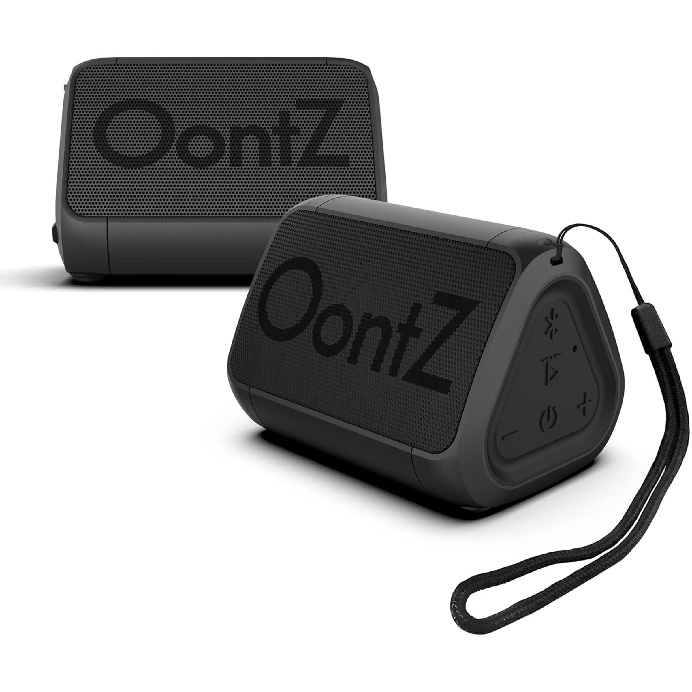 Cambridge Soundworks OontZ Solo Bluetooth Speaker - 2 Pack, Surprisingly Loud Volume & Bass, 100 Foot Wireless Range, IPX5, Compact Size Portable Travel Speaker by Cambridge Sound Works (Black)