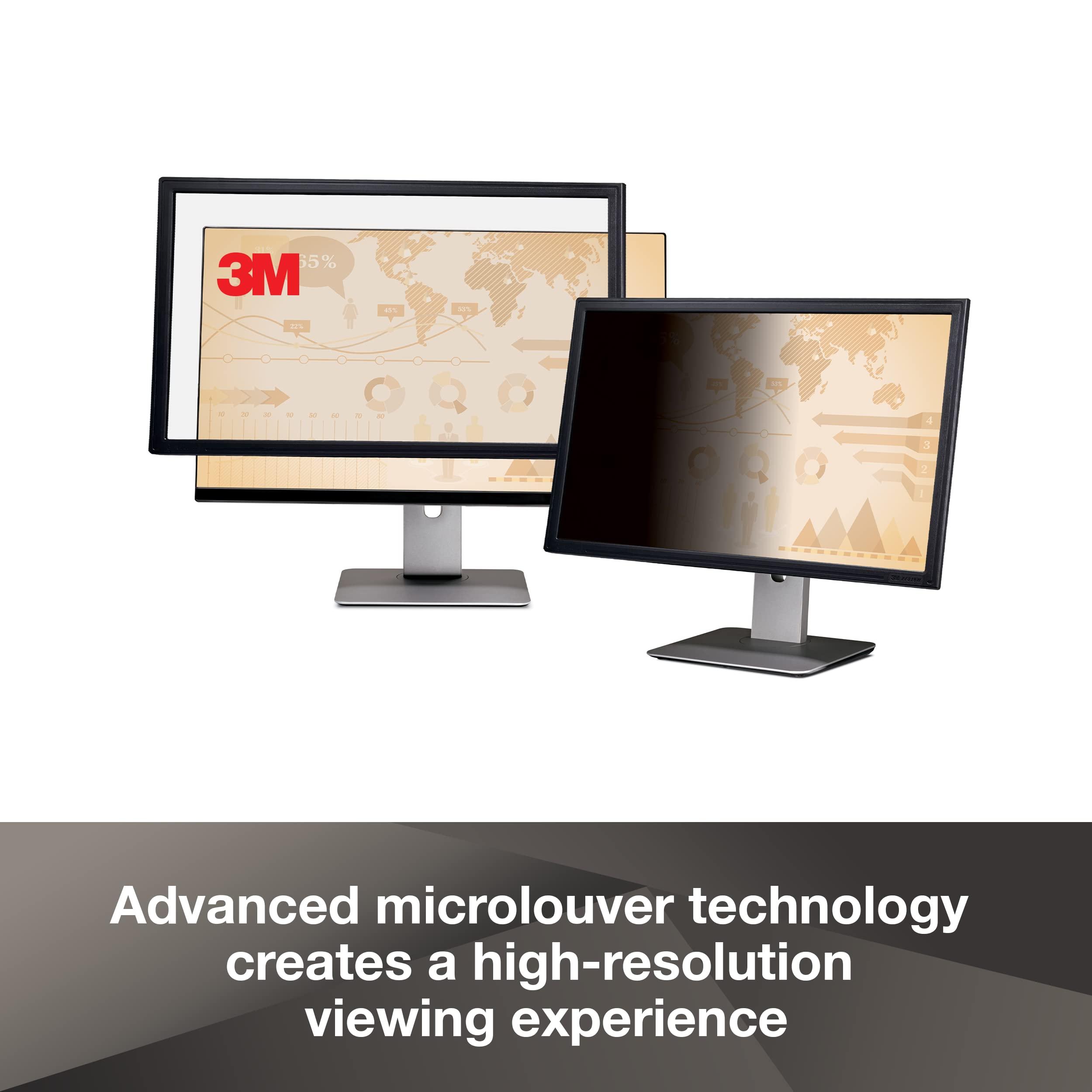 3M 3M Framed Privacy Filter Black