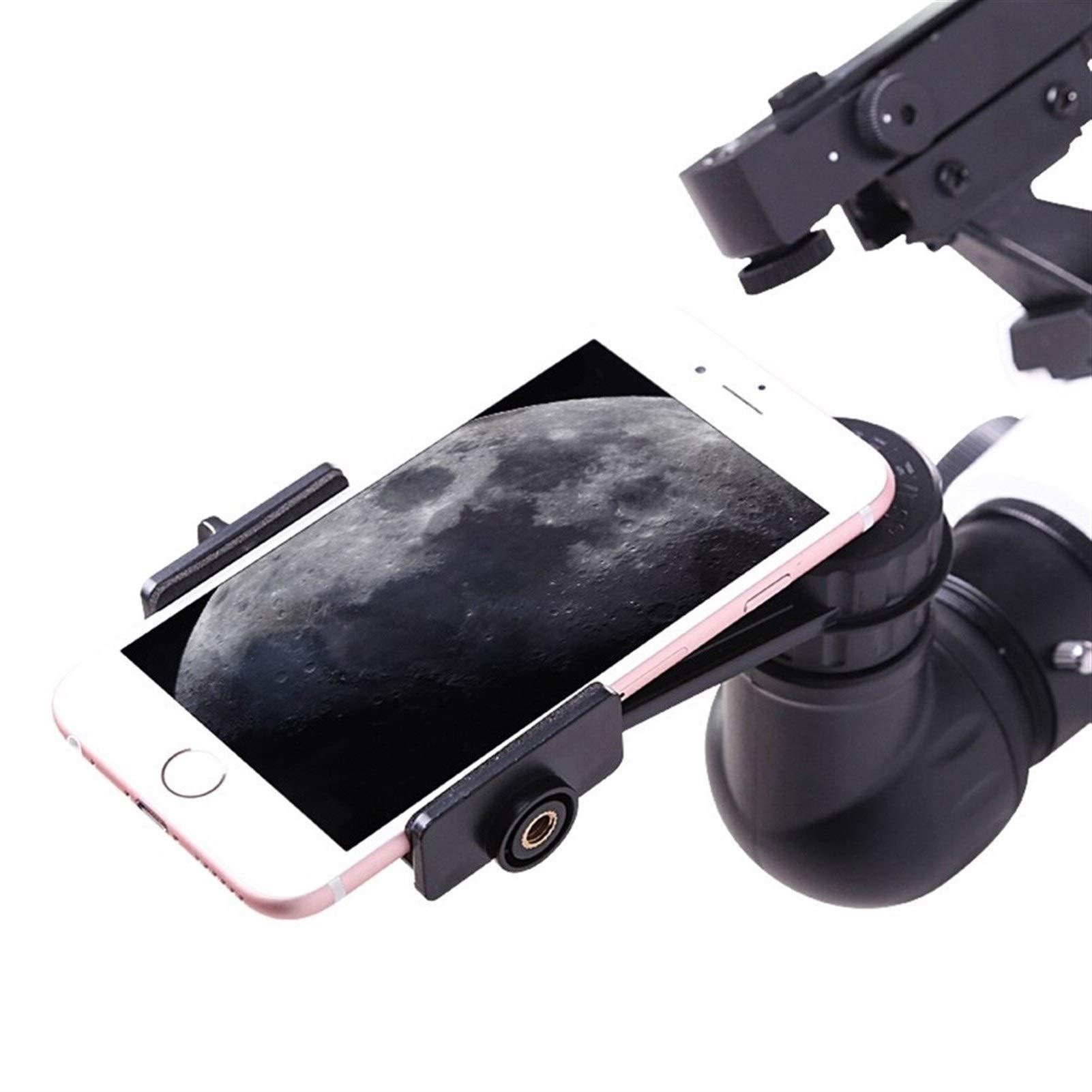 DirectNine Basics Portable Monocular Cell Phone Adapter Mount Binocular Spotting Scope Telescope Clip Bracket Portable Holder