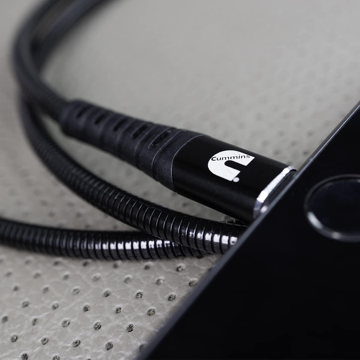 Cummins Cummins Lightning to USB C Flex Cable to Power Most Apple(R) Devices 8ft CMN4709