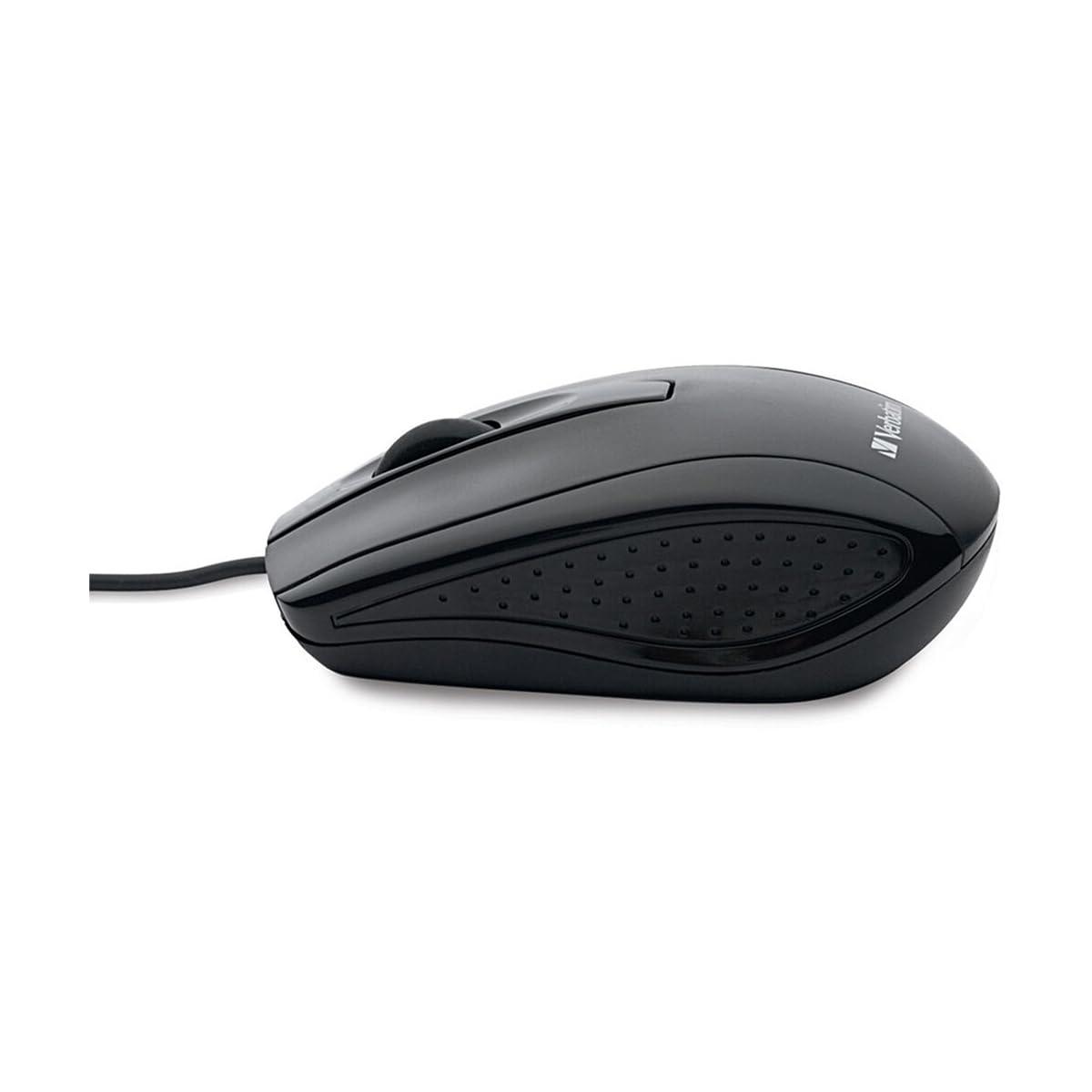 Verbatim Verbatim 70733 Universal Wired Optical Mouse,Black