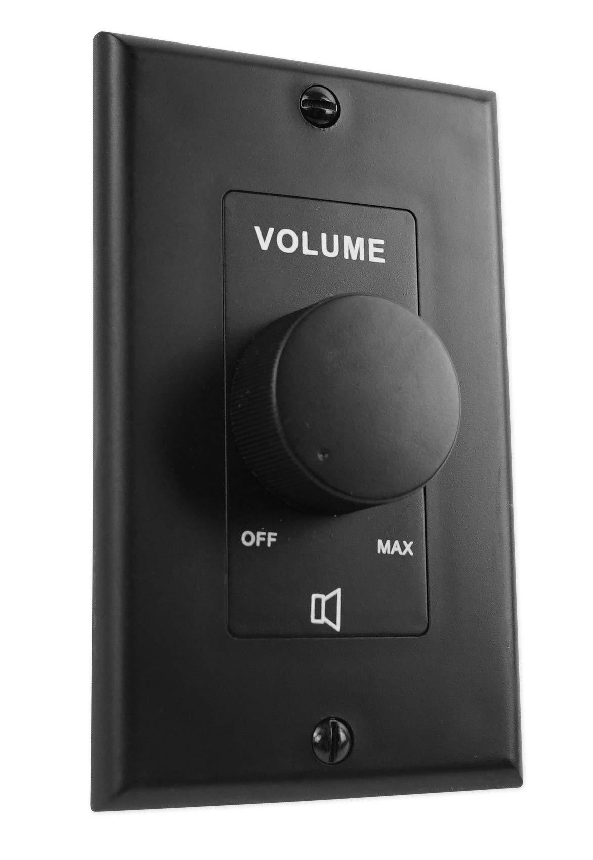 Rockville Rockville Commercial Restaurant Amp+(8) Black 3.5\" Cube Speakers+Wall Controller
