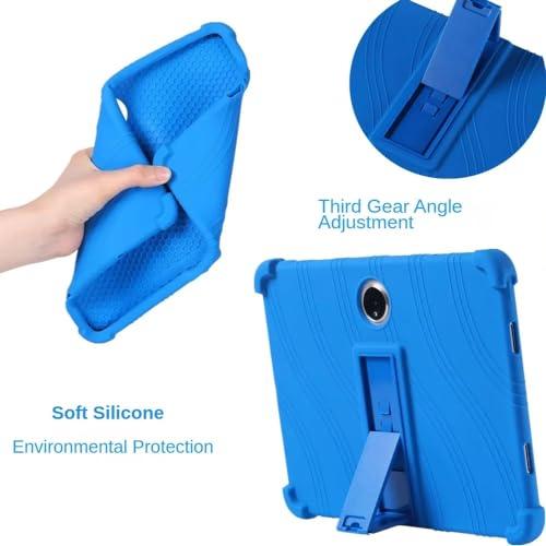 SOENS SOENS Suitable for Huawei Honor Pad 9 Case 12.1-inch 2024 Soft Silicone Anti Drop Case HEY2-W09 HEY2-W19 Tablet Case (Color : Deep Blue, Size : for Honor Pad 9)