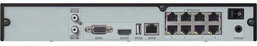 Speco Technologies Speco Technologies N8NRL2TB NRL Series 8-Channel 4K 8MP H.265 NVR (2TB HDD Included)