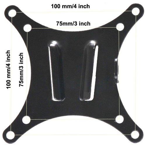 VideoSecu VideoSecu TV Wall Mount Articulating Arm Tilt Swivel Bracket for Most 19-39" TV Monitor Display VESA 100X100 75X75 up to 33LBS ML15B A28