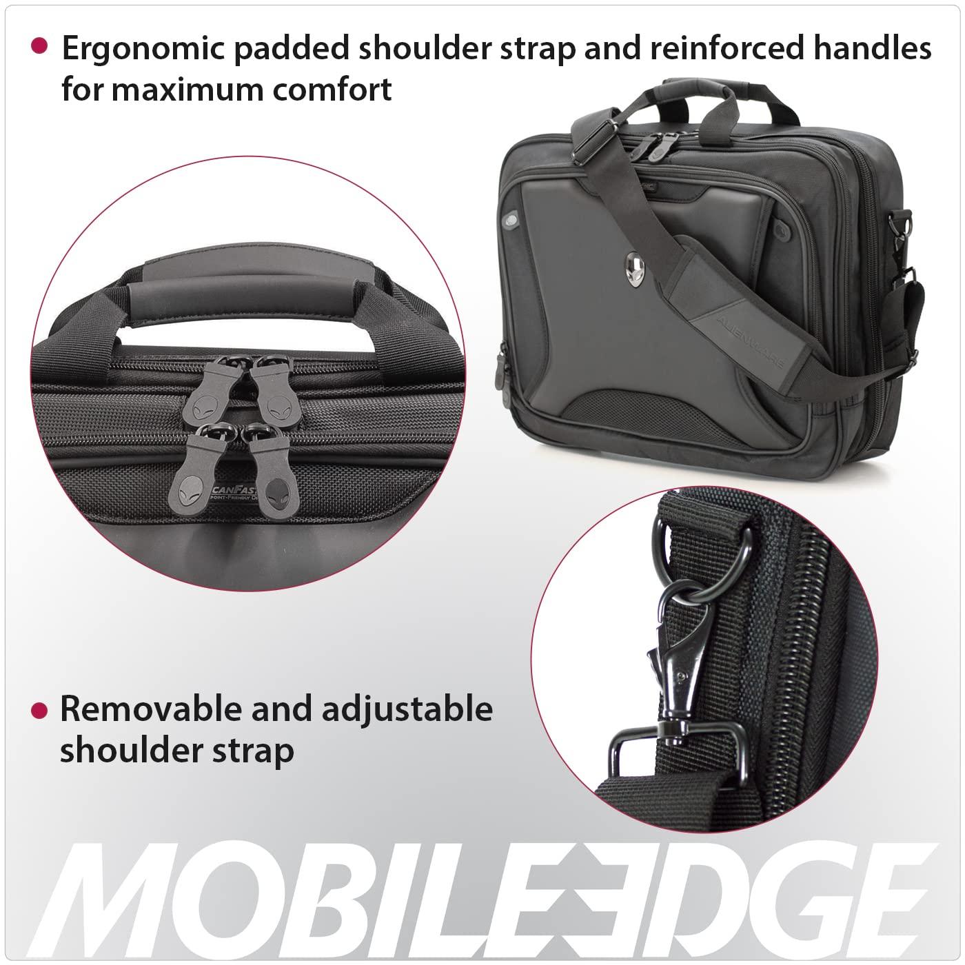 Mobile Edge Mobile Edge Orion 2.0 Messenger Bag, Specifically Designed for Alienware Gaming Laptops 17\" - Checkpoint Friendly, ME-AWMC2.0