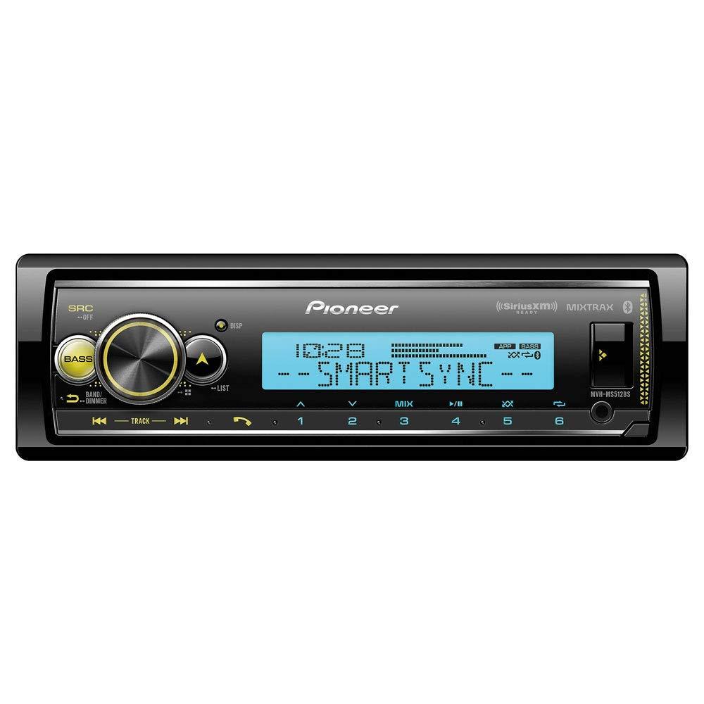 Pioneer Pioneer MVH-MS512BS Marine Digital Media Receiver with Bluetooth (Certified Refurbished)