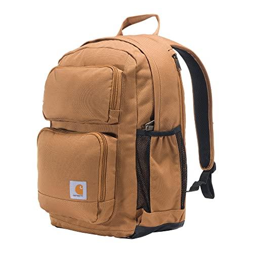 Carhartt Carhartt Force Advanced Backpack with 15-Inch Laptop Sleeve, Tablet Storage, and Portable Charger Compartment, Carhartt Brown