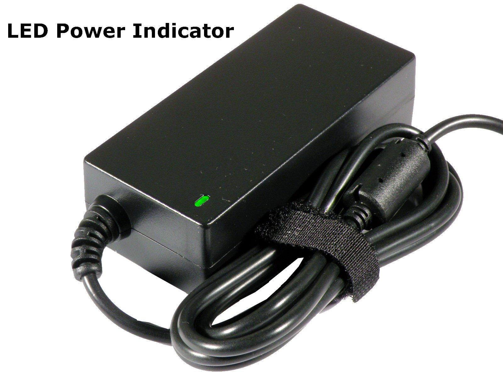 iTEKIRO AC Adapter for onn. 100002434 100003497; Auusda T1568 T1568-5825U-32GB T160R; EVOO EVC156-1 EVC-156-1 EVC156-2 EV-C-156-2; Hasee Shinelon A3-D1, X4, X4-2020G1, X4-2020S3, X4-D2, X55A1, X55 HINS01