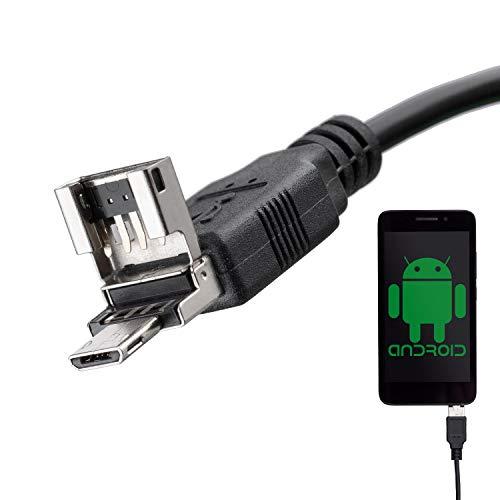 AmScope 50-500X 8-LED USB Digital Microscope with Multi-USB OTG Connector