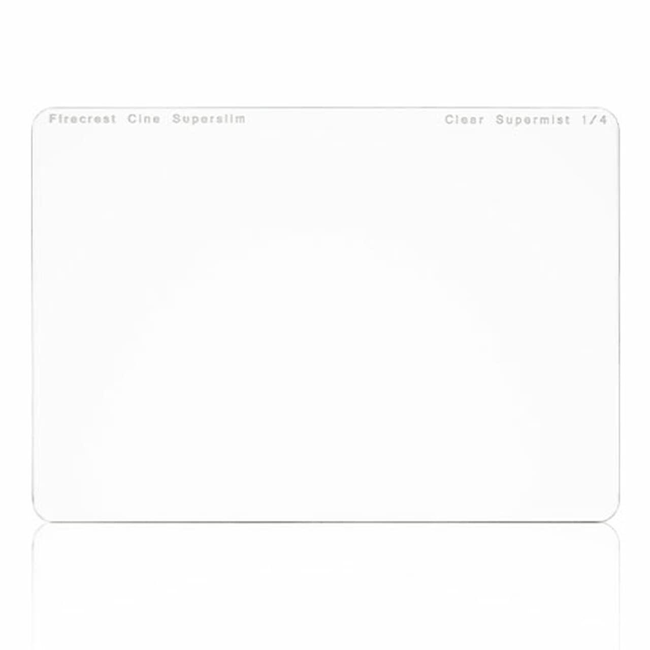 Formatt Hitech Formatt Hitech Firecrest Cine Superslim 4x5.65 Clear Supermist 1/8 Filter - 2mm Thick