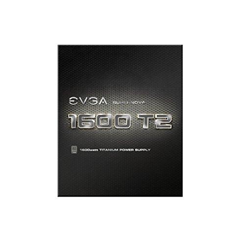 EVGA EVGA SuperNOVA 1600 T2 80+ TITANIUM, 1600W ECO Mode Fully Modular NVIDIA SLI and Crossfire Ready 10 Year Warranty Power Supply 220-T2-1600-X1