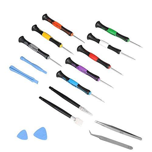 AW AW 16 in 1 Mobile Phone Repair Tools Set Screwdrivers Repair Kit Compatible with iPad4 iPhone 6 Plus 5 Samsung Galaxy