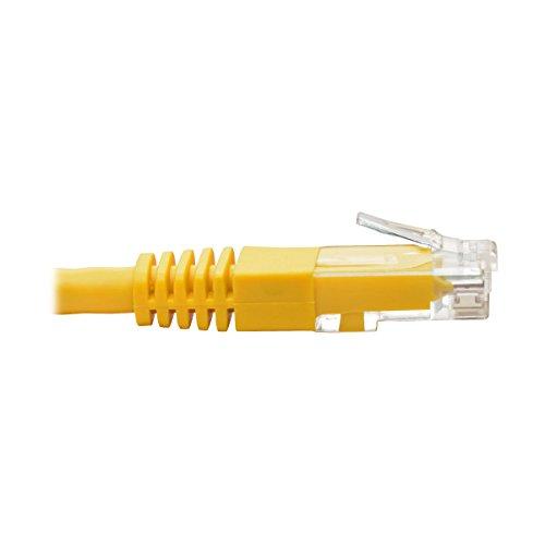 Tripp Lite Tripp Lite Cat6 Cat5e Gigabit Molded Patch Cable RJ45 M/M 550MHz Yellow 50ft 50' (N200-050-YW)