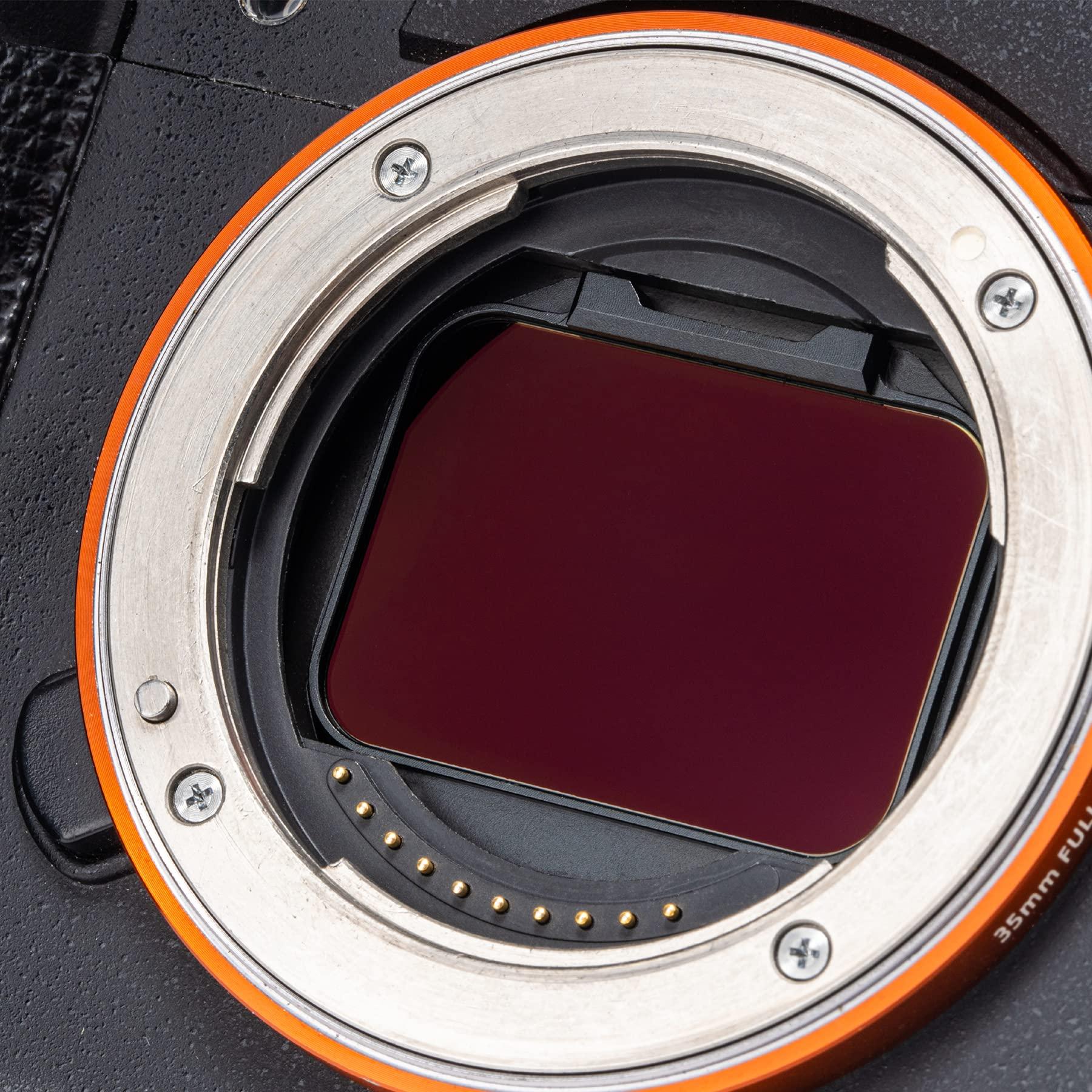 Kase Kase Clip-in ND16 Filter for Sony Full-Frame Mirrorless Camera,Built-in ND Neutral Density Filter 4 Stop for Sony A7/A7 II/A7 III/A7R/A7R II/A7R III/A7R IV/A7S/A7S II/A7S III/A9/A9 II/FX3