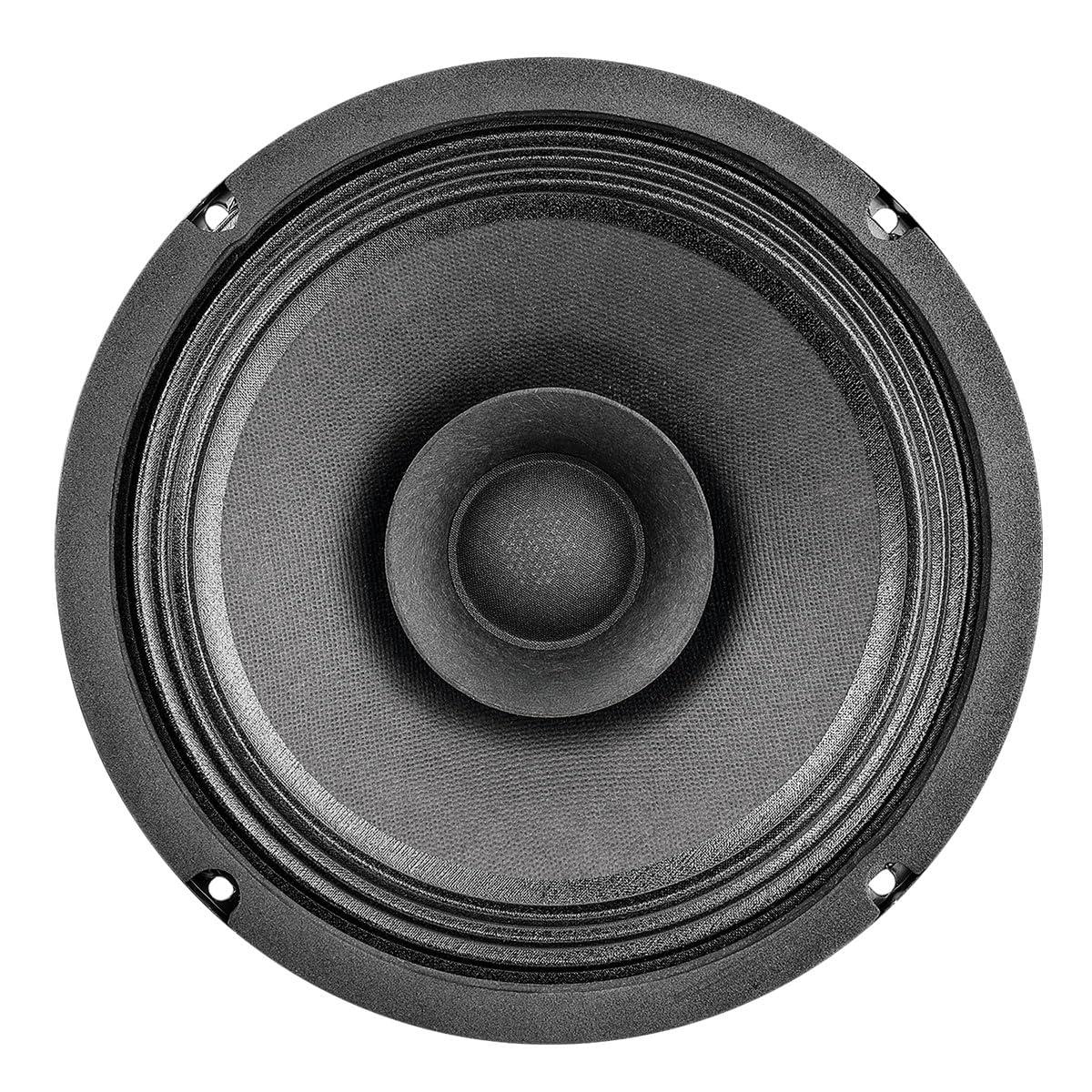 PRV AUDIO PRV AUDIO 8FR250 8 Inch Full Range Speaker, 8 Ohms, 250 Watts Continuous Program Power, 125 Watts RMS Power, 93.5 dB, Full-Range Driver Loudspeaker for Pro Audio Systems (Single)