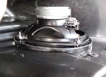 SPL Bagger Audio SPL Bagger Audio Harley Saddlebag 8" Front Speaker Adapter Mounting Rings & Install Kit 2014-2022