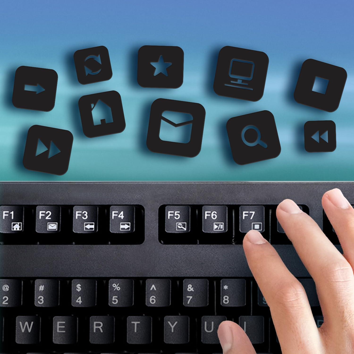 Adesso Adesso AKB-425UB - Easytouch Rackmount USB Touchpad Keyboard, Black