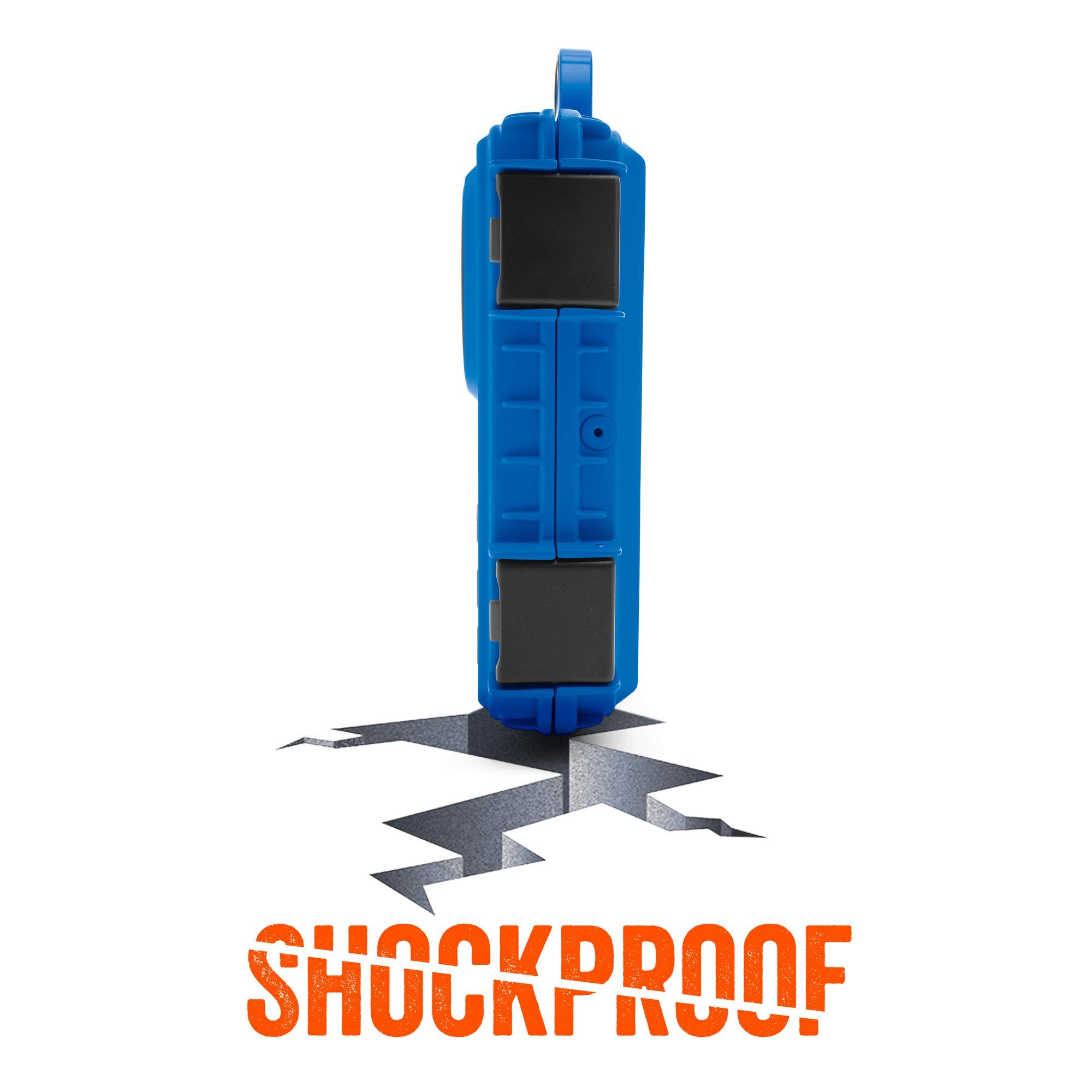 ECOXGEAR ECOXGEAR Floating Bluetooth Speaker with Waterproof Dry Storage for Your Smartphone: EcoExtreme 2 (Blue)