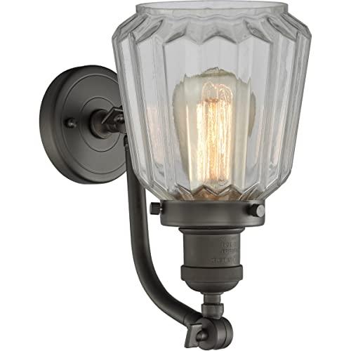 Innovations Innovations 515-1W-OB-G142-LED 1 Light Vintage Dimmable LED Sconce, Oil Rubbed Bronze