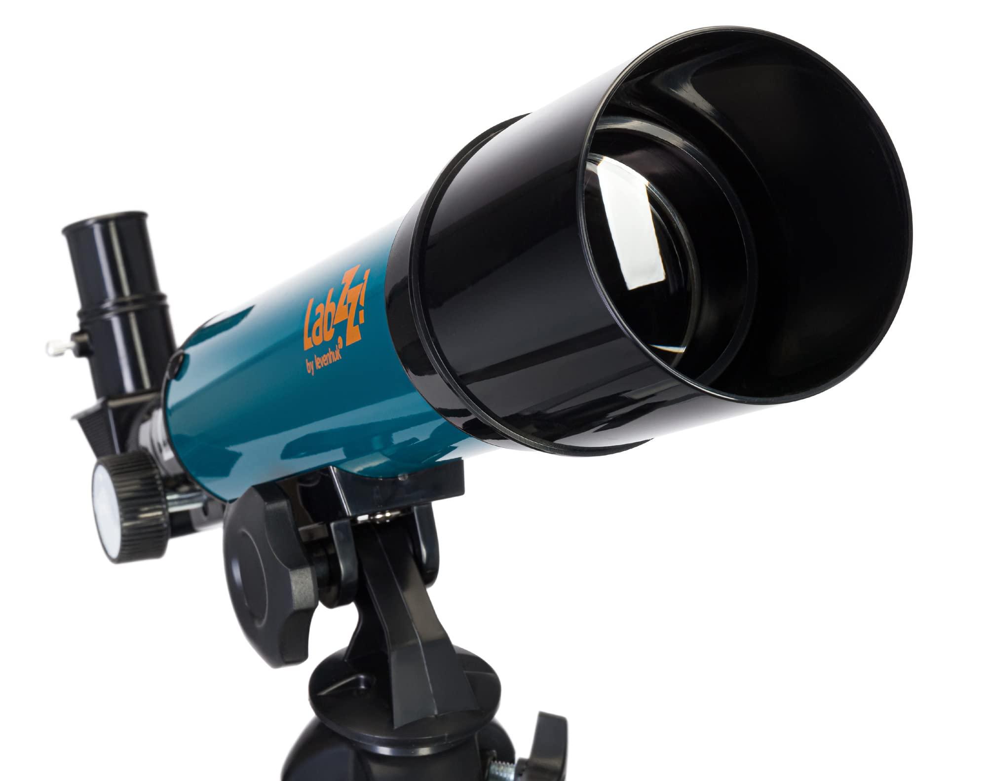 Levenhuk Levenhuk LabZZ TK50 50mm Lightweight Portable Travel Refractor Telescope with Case and Accessories for Children and Beginners