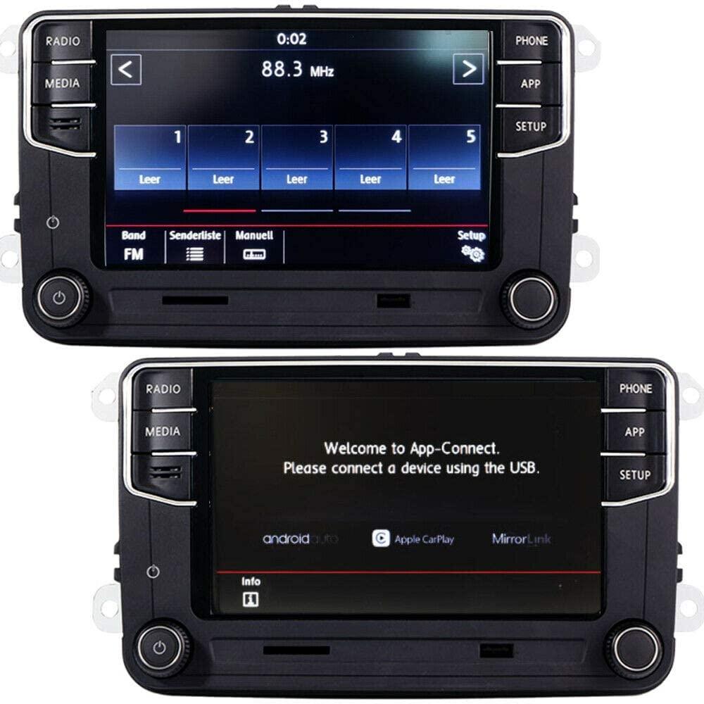 SCUMAXCON SCUMAXCON 6.5" RCD360 PRO RCD330 Carplay Androidauto Car Stereo Radio Bluetooth FM/AM USB for VW Golf 5 6 Passat Jetta Caddy T5 Tiguan CC Polo