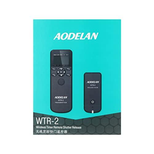 AODELAN AODELAN Camera Intervalometer Wireless Shutter Release Timer Remote Control for Sony a6400, a7III, a9, a77, a99, A7, A7 II, A7R IV, A7R II,A7RIII, a77II, a6500, a6300; Replace RM-L1AM and RM-SPR1