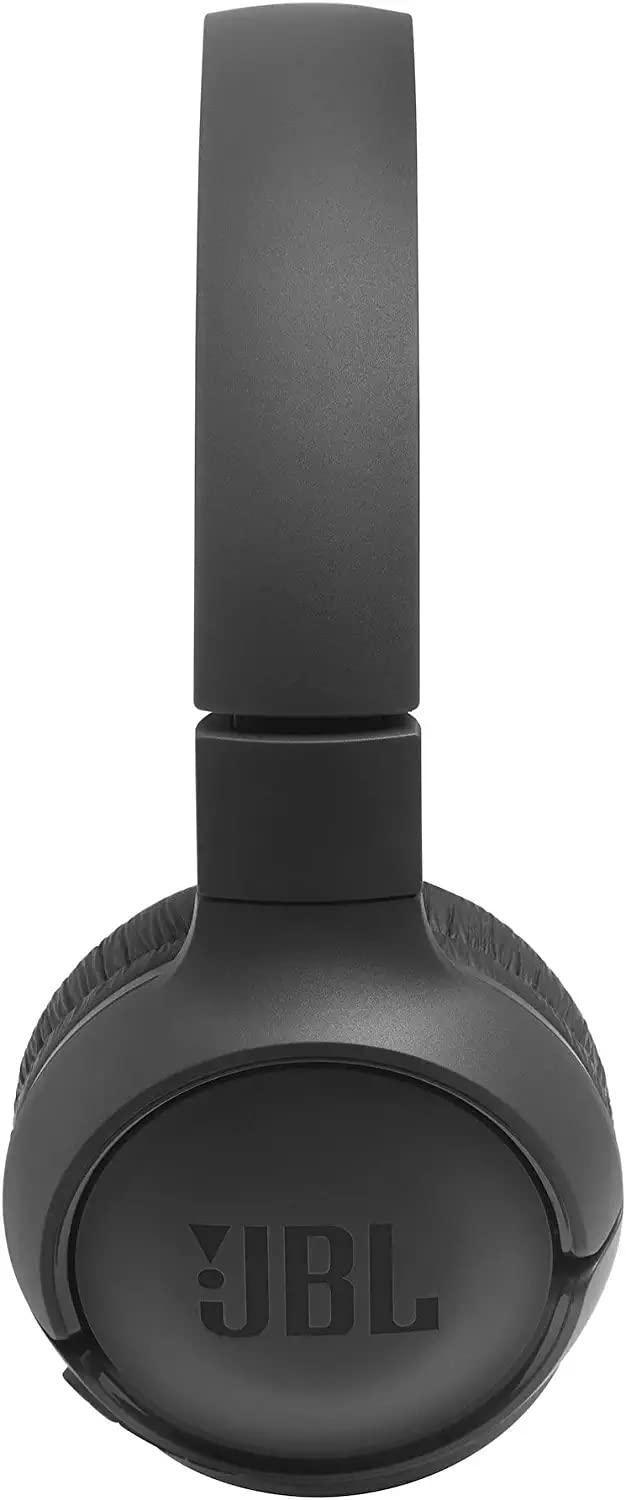 JBL JBL Tune 500BT - On-Ear Wireless Bluetooth Headphones, Includes LED Flashlight Key Chain Bonus (Black) (JBL TUNE 500BT + LED)