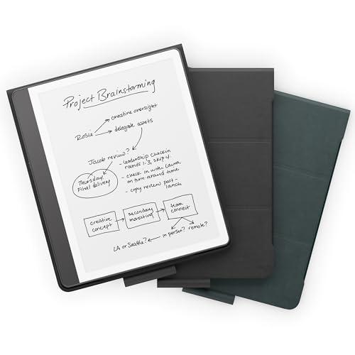 Amazon New Amazon Kindle Scribe Folio Cover with Magnetic Attach, Sleek Protective Case - Premium Leather