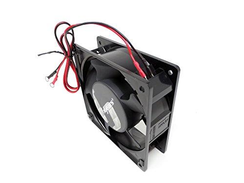 Bgears Bgears b-Blaster-AC 120x38mm AC 100-125V High Speed Extreme Airflow Cast Aluminum 2 Ball Bearing Fan