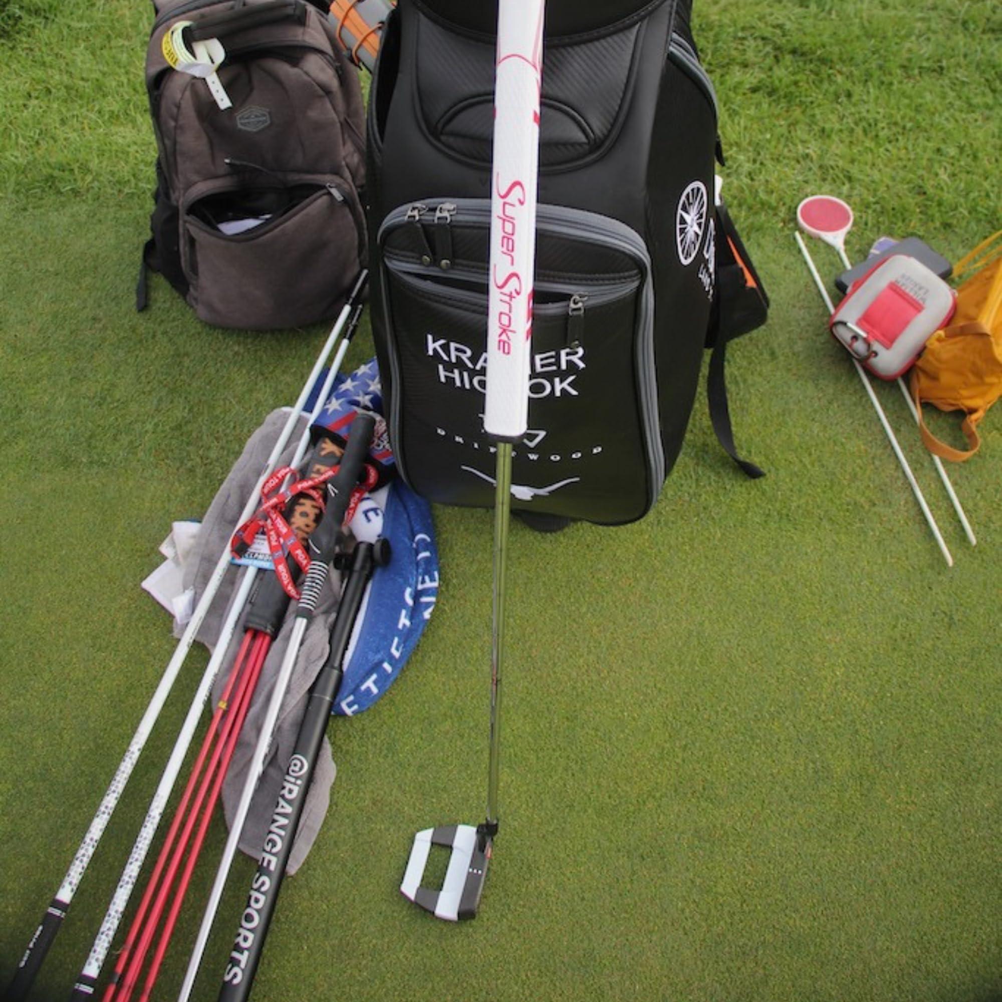 iRangeSports @iRangeSports Stick EXT w/MagSafe Compatible Puck - Lightweight & Portable Phone Stand - Easily Film Steady Video On and Off The Golf Course - 5 Stars