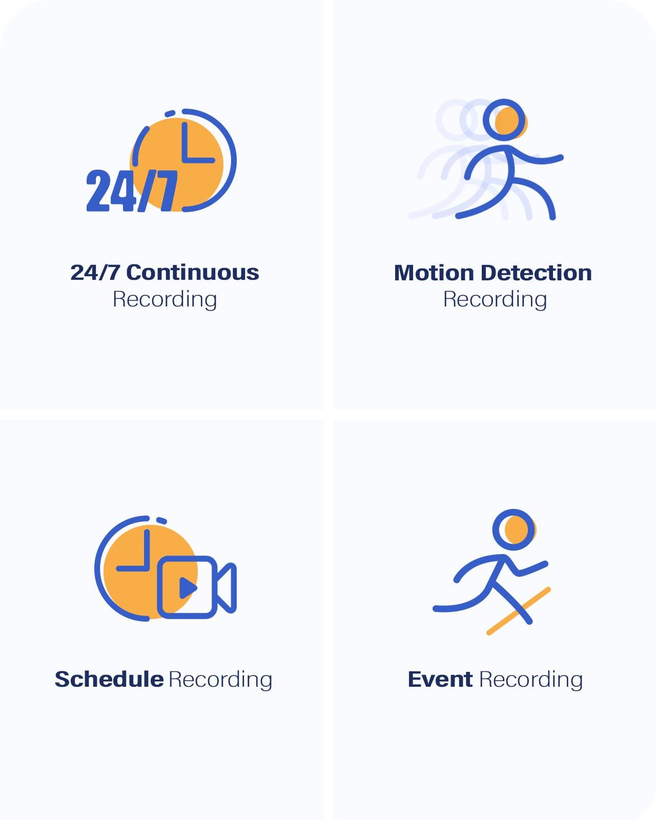 ANNKE ANNKE H800 4K POE Security Camera System, 8CH PoE NVR with 8X 8MP (3840x2160) Outdoor IP Cameras, Built-in Mic & SD Card Slot, IP67 Weatherproof, 2TB HDD for 7/24 Recording, Smart Motion Detection