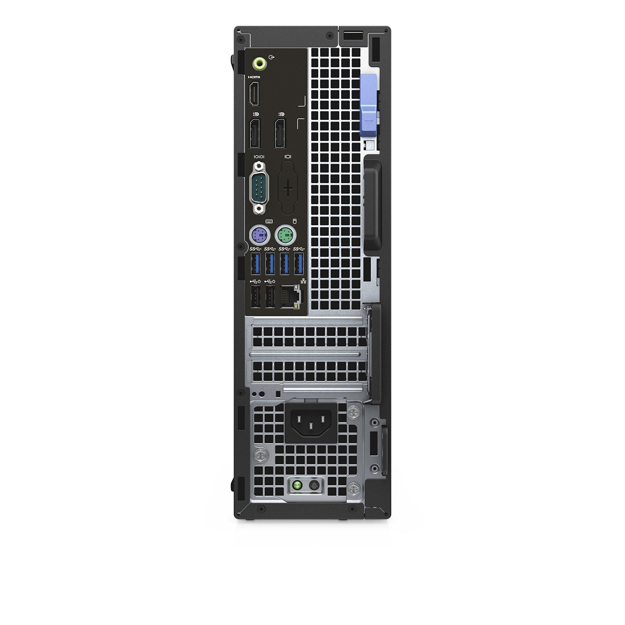 Dell Dell OptiPlex 7050 Small Form Factor Desktop Computer, Intel Core i5-7500, 8GB DDR4, 128GB Solid State Drive, Windows 10 Pro (PT0NV)