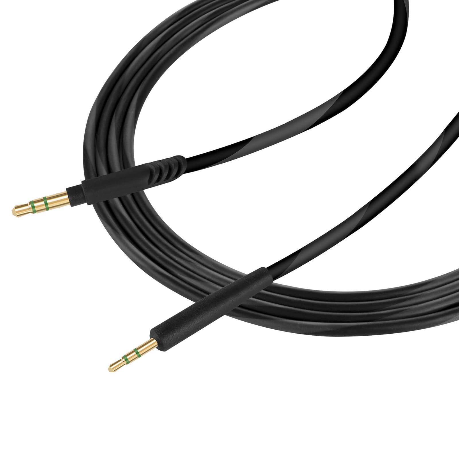 Linkidea Linkidea Audio Cable for AKG Y600NC, Y40, Y50, Y500, N60NC, N700NC, N60, N700NC M2M, Y50BT, Y45BT, N90Q Headphones, 3.5mm to 2.5mm Replacement Aux Cord (4.9 ft / 1.5m)