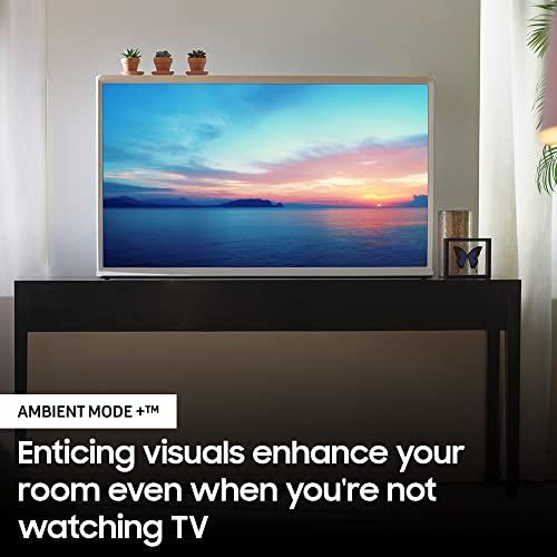 SAMSUNG SAMSUNG 65-Inch Class QLED 4K The Serif- Smart TV with Alexa Built-in (QN65LS01TAFXZA, 2021 Model)