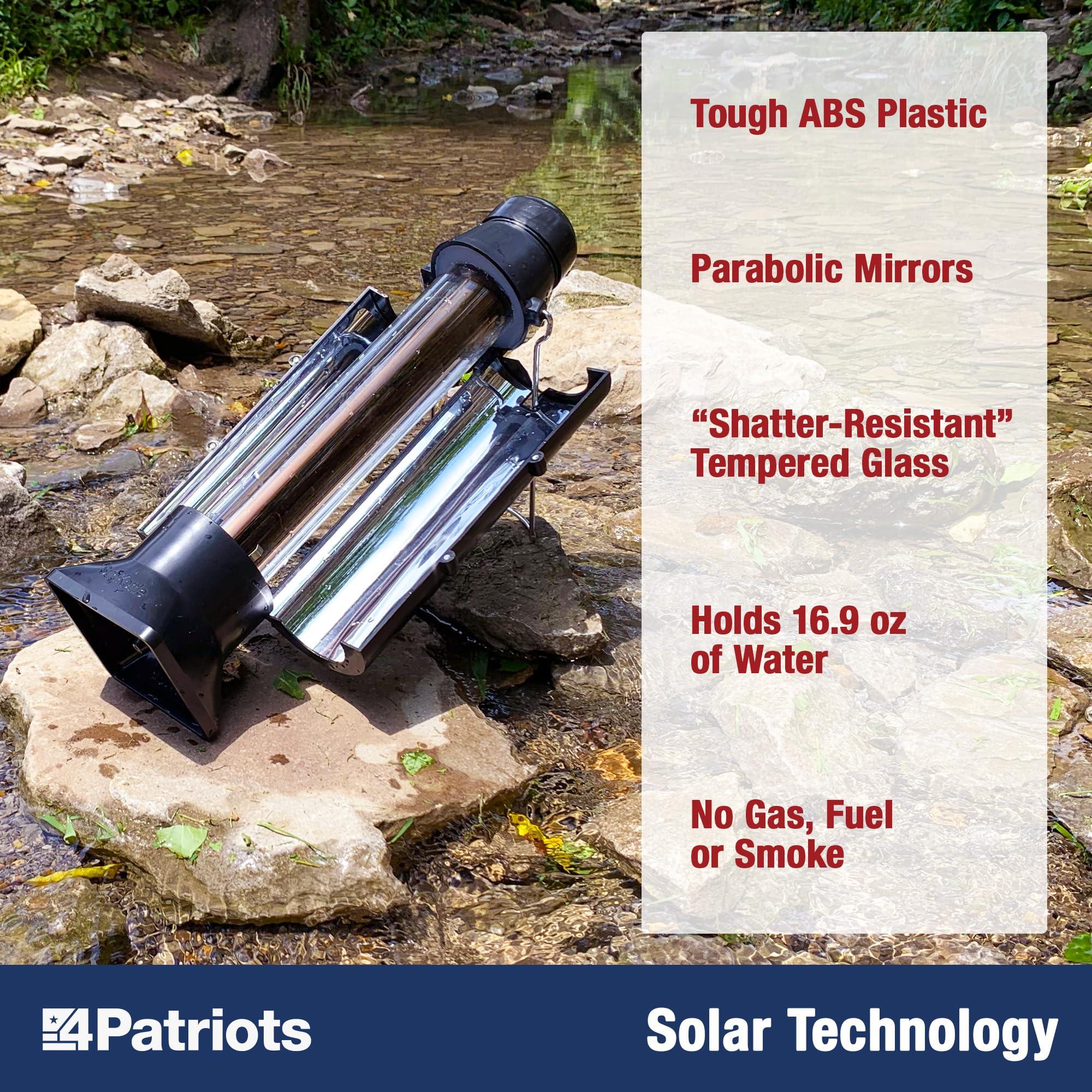 4Patriots 4Patriots Sun Kettle: Portable Solar Water Heater For Hunting & Emergencies - 16.9 oz Capacity