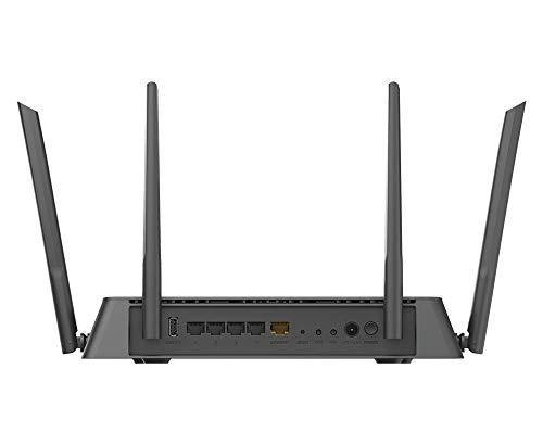 D-Link D-Link EXO AC2600 MU-MIMO 4x4 Wi-Fi Router Gaming and 4K Streaming with 2 USB Ports, Dual Band Wireless Router (DIR-882-US/RE) (Renewed)